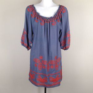 Urban Mango Dress Embroidered